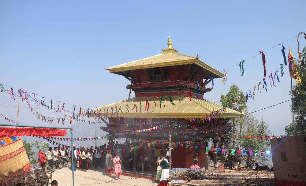 चितवनको इच्छाकामना माईको मन्दिर पुनःनिर्माण सम्पन्न